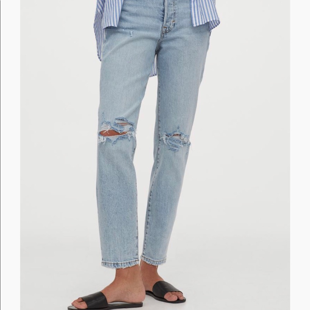 h&m girlfriend jeans